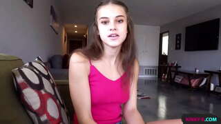 ���ाझी सावत्र बहीण बाहेर आढळले तिच्या प्रियकर याच्यावर गेले आहे आणि तिच्या अभावी त्याला परत तिने मला विचारले तिला संभोग द्या आणि तिच्या चित्रे अमेरिका - Ellie मूर्ती