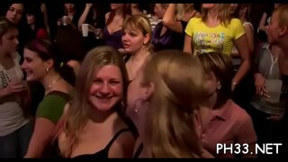 Harlots screaming in ecstasy from wild group sex with waiters