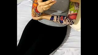 Christmas celebration. Sister fucked hardcore giving best blowjob to him